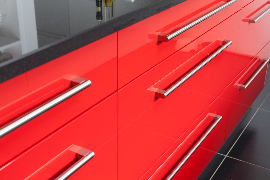 Red Gloss Kitchen