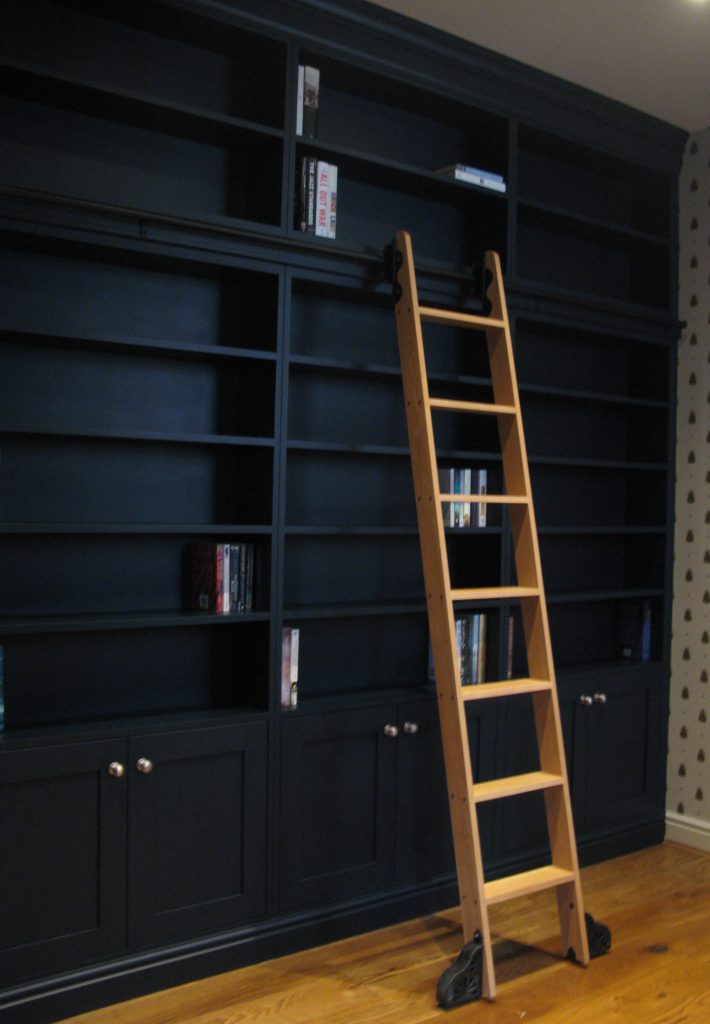 built-in-library-with-rolling-ladder