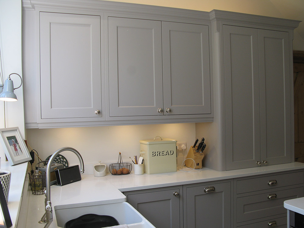 Hand Painted Bespoke Kitchen Cabinets
