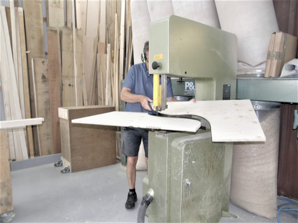 Banquette Seat Cutting