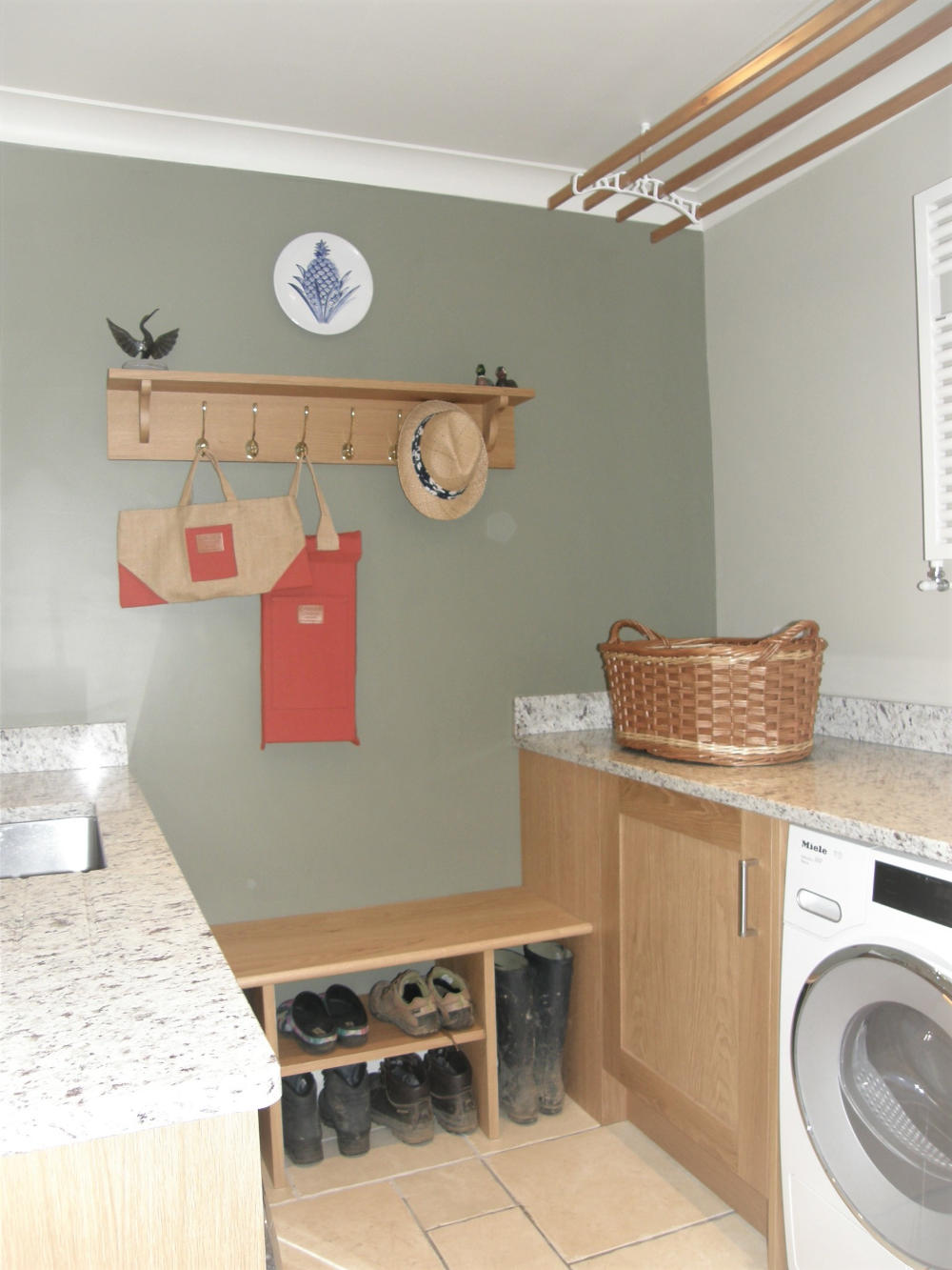 A dreamy boot room / utility room