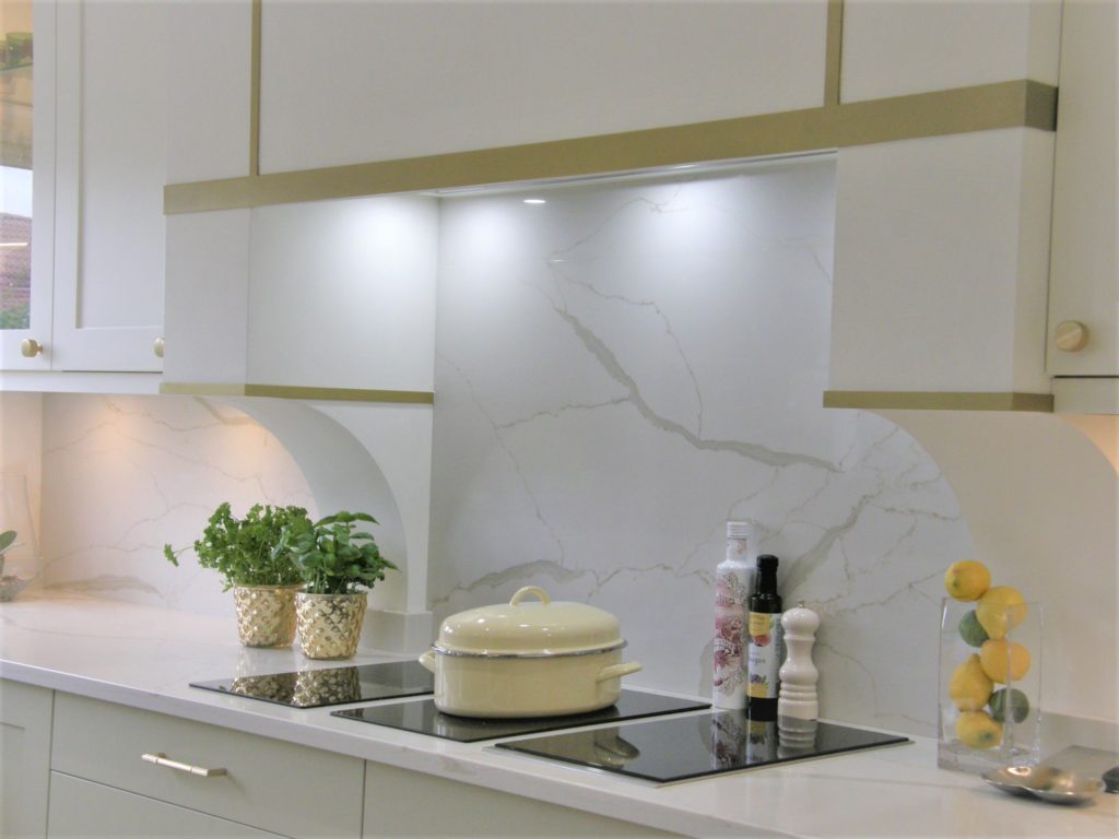 Under-lit Splashback