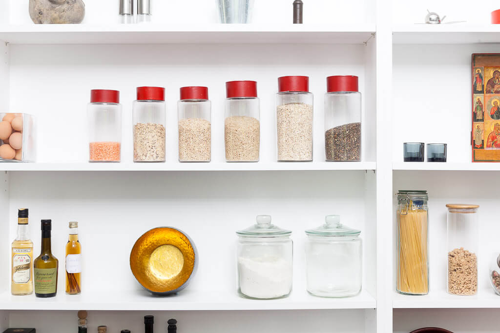 Organised pantry