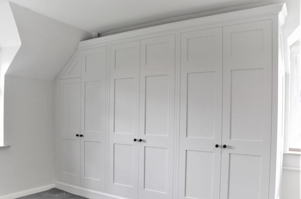 Fitted Wardrobe White Side-Pan
