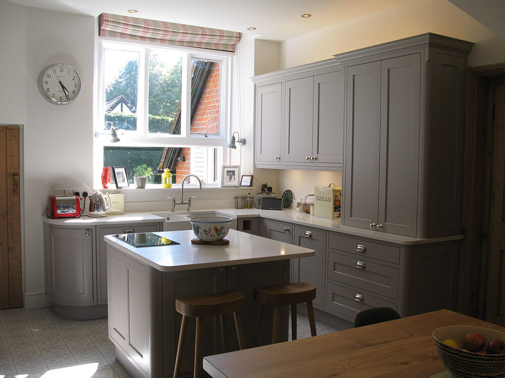 Kitchen island view