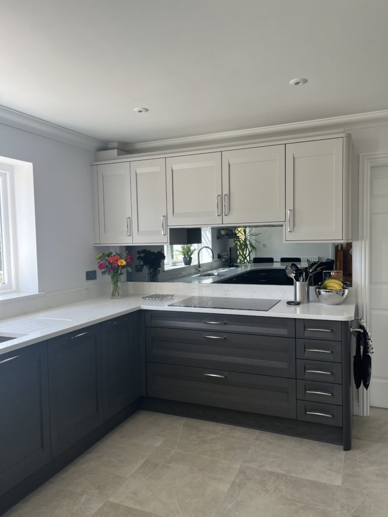 White Top Cupboards